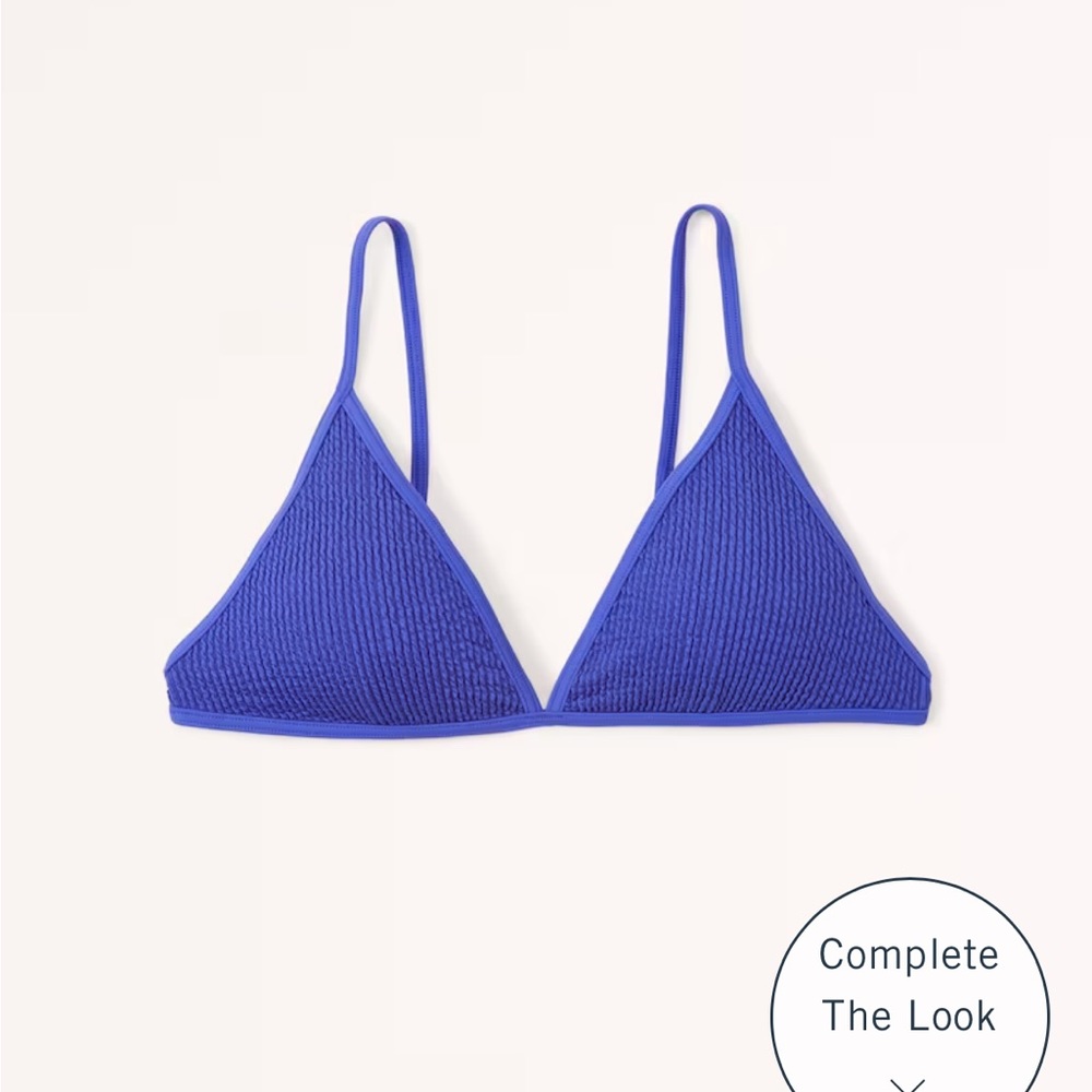 abercrombie & fitch 90s Triangle Bikini Top
